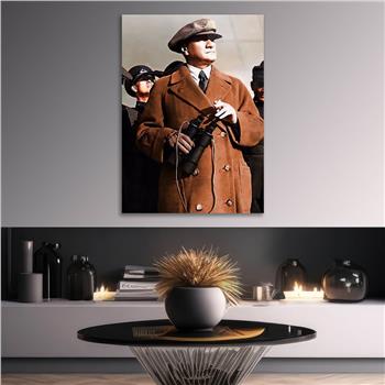 Dikey VatanTemalı Cam Tablo 134