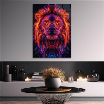 Dikey Doğa Temalı Cam Tablo 329