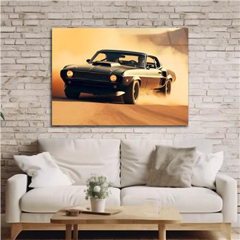 Yatay DoğaTemalı Cam Tablo 416