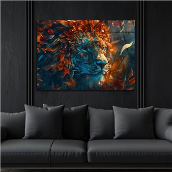 Yatay Doğa Temalı Cam Tablo 497