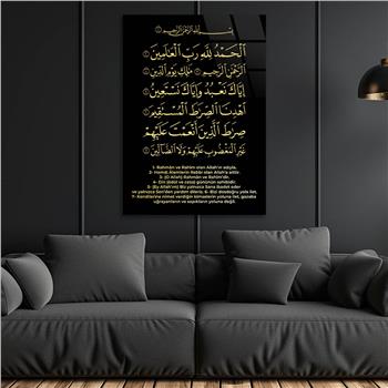 DİN TEMALI CAM TABLO