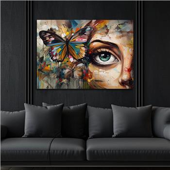 Kunst Thema auf bedrucktem Glas 538