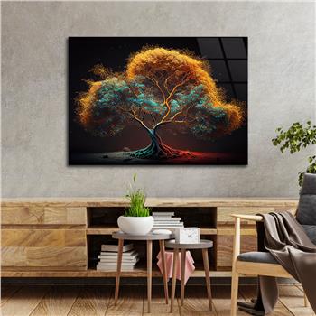 Kunst Thema auf bedrucktem Glas 452