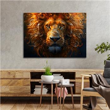 Yatay Doğa Temalı Cam Tablo 488