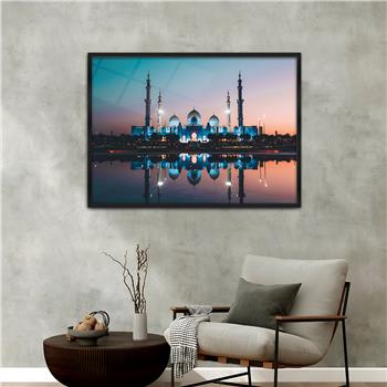 bedrucktes Glas mit Aluminiumrahmen und Religiösen Themen 