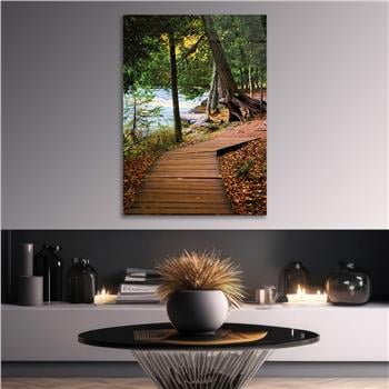 Dikey Sanat Temalı Cam Tablo 331