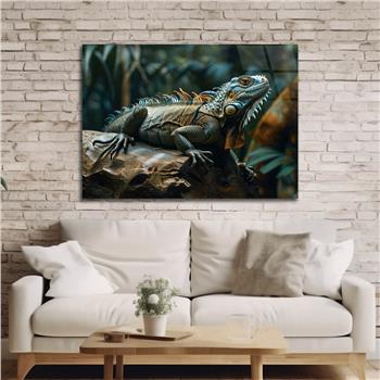 Yatay Doğa Temalı Cam Tablo 549