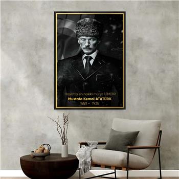 bedrucktes Glas mit Aluminiumrahmen und Nation Themen 