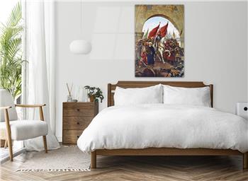 Nation Thematisch auf bedrucktes Glas