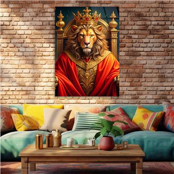 Dikey Doğa Temalı Cam Tablo 354