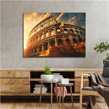 Yatay DoğaTemalı Cam Tablo 415