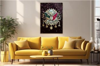 Nation Thematisch auf bedrucktes Glas