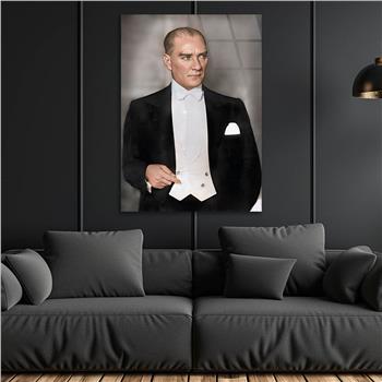 Dikey VatanTemalı Cam Tablo 219