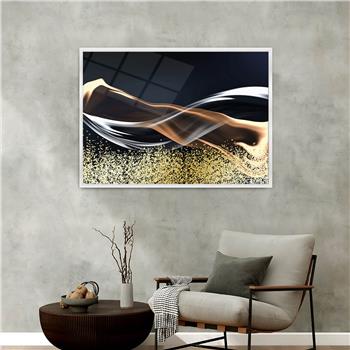 Aluminium Omlijste Kunst Thema Geharde Glasschilderij 042