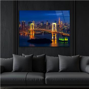 Yatay DoğaTemalı Cam Tablo 333