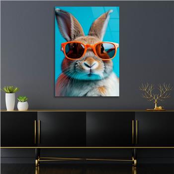 Dikey Doğa Temalı Cam Tablo 275