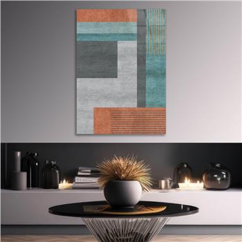 Kunst Thema auf bedrucktem Glas