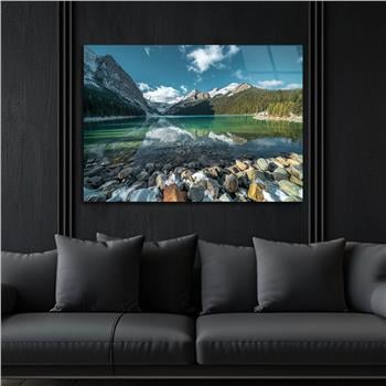 Yatay Doğa Temalı Cam Tablo277