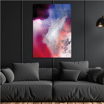 Kunst Thema auf bedrucktem Glas