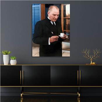 Dikey VatanTemalı Cam Tablo 195