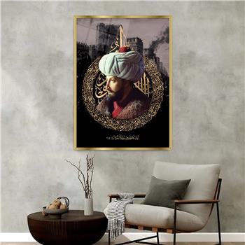 bedrucktes Glas mit Aluminiumrahmen und Nation Themen 