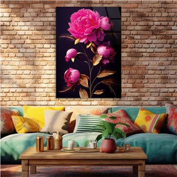 Thema Natur auf bedrucktem Glas