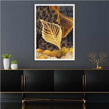 Dikey Sanat Temalı Cam Tablo 366