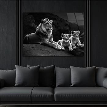 Yatay Doğa Temalı Cam Tablo 440