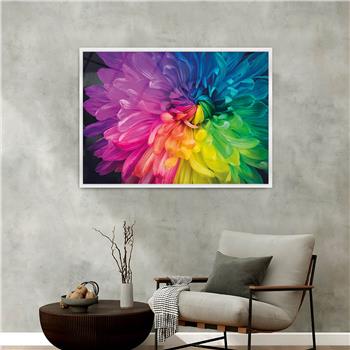 Aluminium Omlijste Kunst Thema Geharde Glasschilderij 092