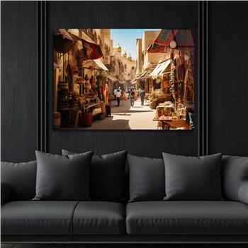 Yatay DoğaTemalı Cam Tablo 411