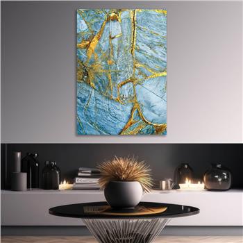 Dikey Sanat Temalı Cam Tablo 314