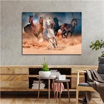 Thema Natur auf bedrucktem Glas