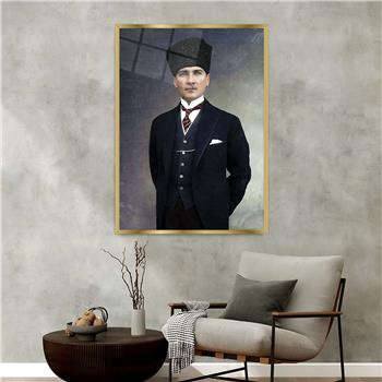 bedrucktes Glas mit Aluminiumrahmen und Nation Themen 