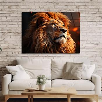 Yatay Doğa Temalı Cam Tablo 496