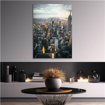 Kunst Thema auf bedrucktem Glas