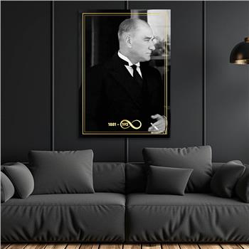 Dikey VatanTemalı Cam Tablo 238