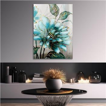 Kunst Thema auf bedrucktem Glas