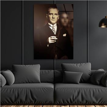 Dikey VatanTemalı Cam Tablo 270