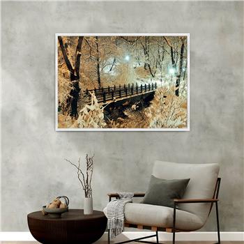 Alüminyum Çerçeveli Doğa Temalı Cam Tablo 012