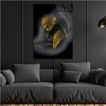 Kunst Thema auf bedrucktem Glas