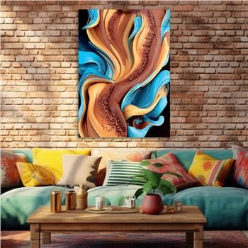 Kunst Thema auf bedrucktem Glas