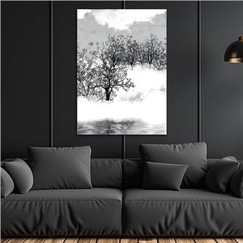 Kunst Thema auf bedrucktem Glas