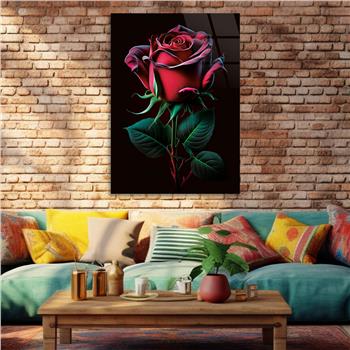 Thema Natur auf bedrucktem Glas