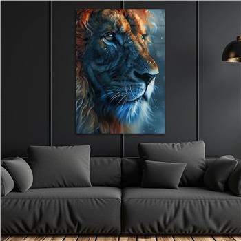 Dikey Doğa Temalı Cam Tablo 358