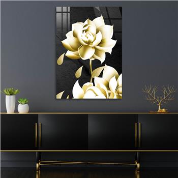 Thema Natur auf bedrucktem Glas