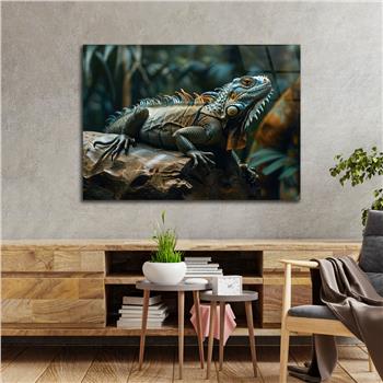 Yatay Doğa Temalı Cam Tablo 549