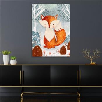 Dikey Sanat Temalı Cam Tablo 474
