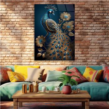 Thema Natur auf bedrucktem Glas