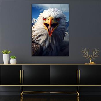 Dikey Doğa Temalı Cam Tablo 234