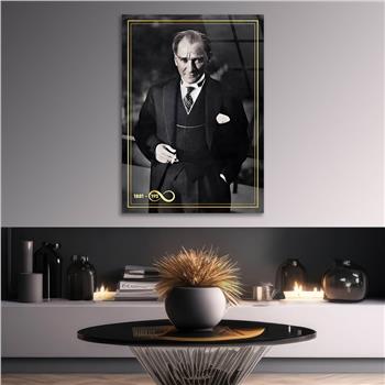 Dikey VatanTemalı Cam Tablo 241